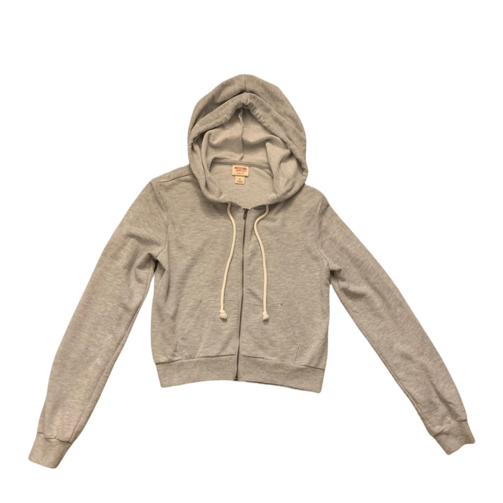 Grey Zipper Jacket